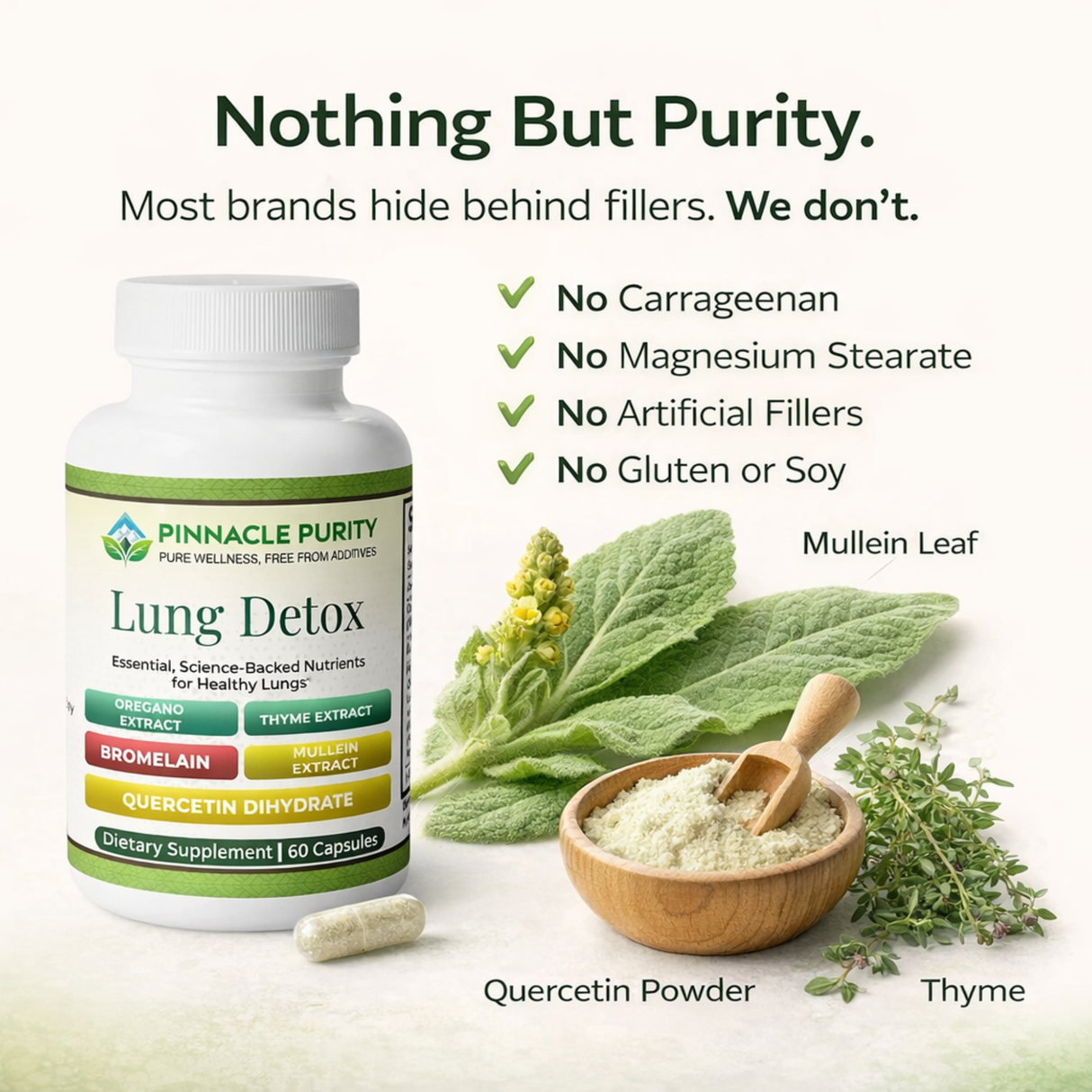 Lung Detox, 1099mg 60 Capsules