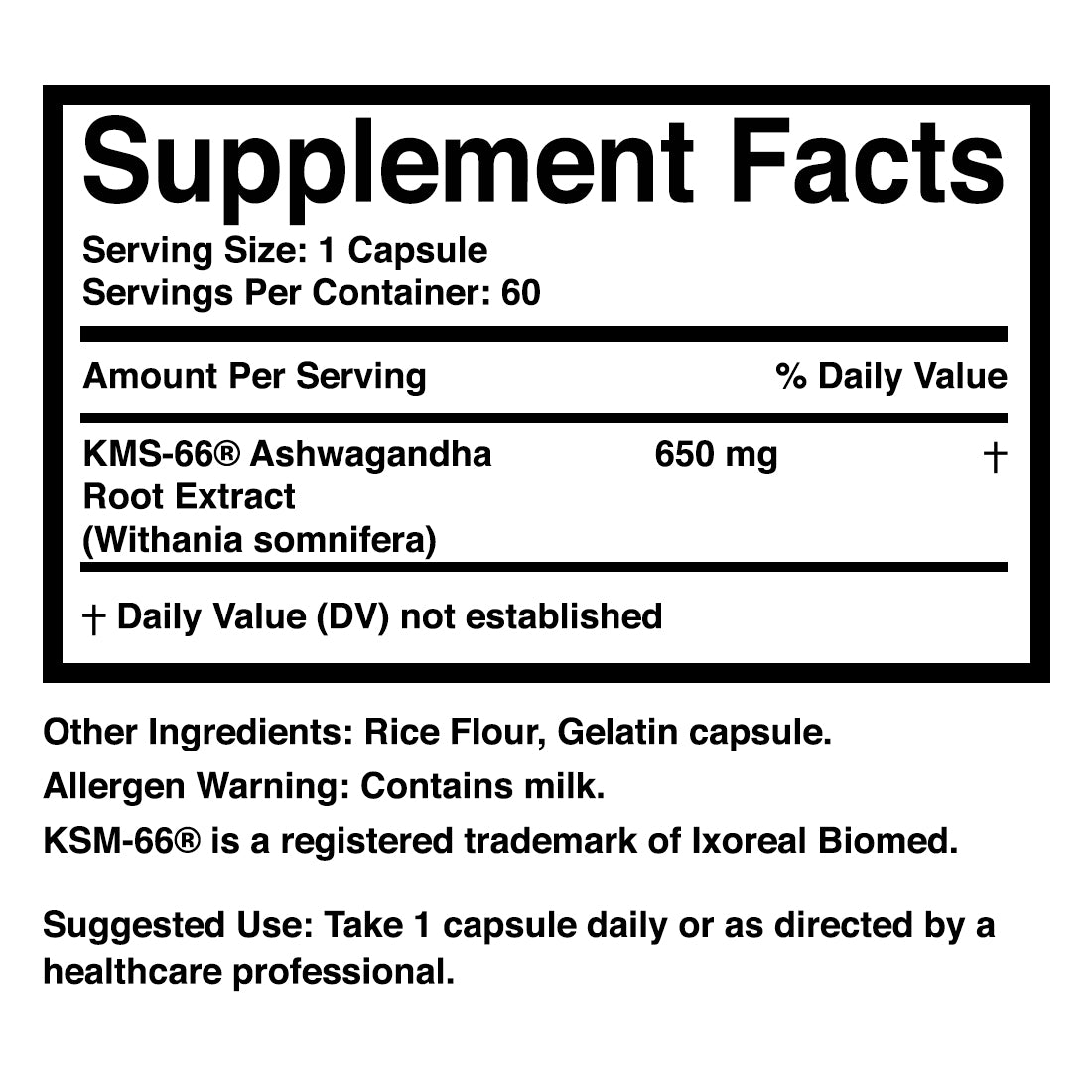 KSM-66 Ashwagandha in Capsules