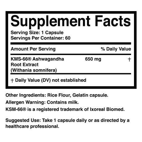 KSM-66 Ashwagandha in Capsules