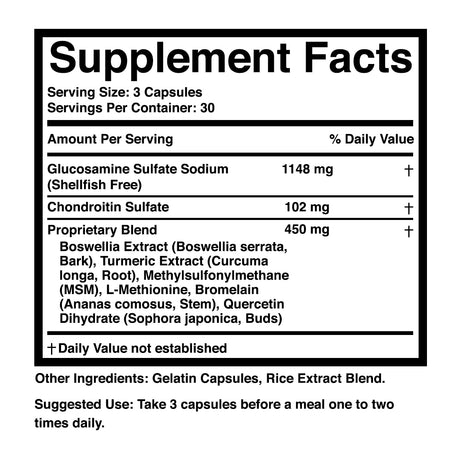 Glucosamine Chondroitin Plus