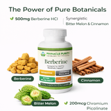 Berberine with Chromium Picolinate, 60 Capsules, 60-Day Supply