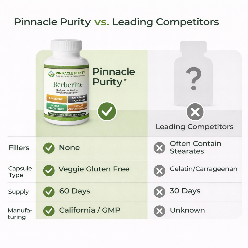 Berberine with Chromium Picolinate, 60 Capsules, 60-Day Supply