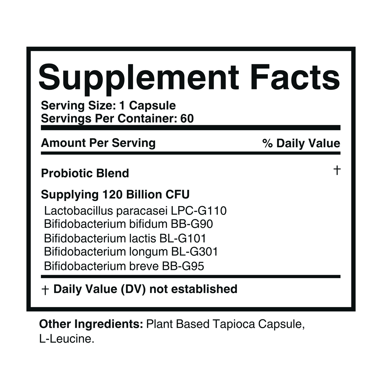 Pinnacle Purity Gluten Digestor Probiotic – 120 Billion CFU, 60 Capsules